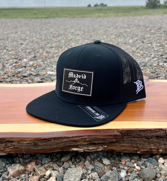 Black - Madrid Forge Mesh Hat