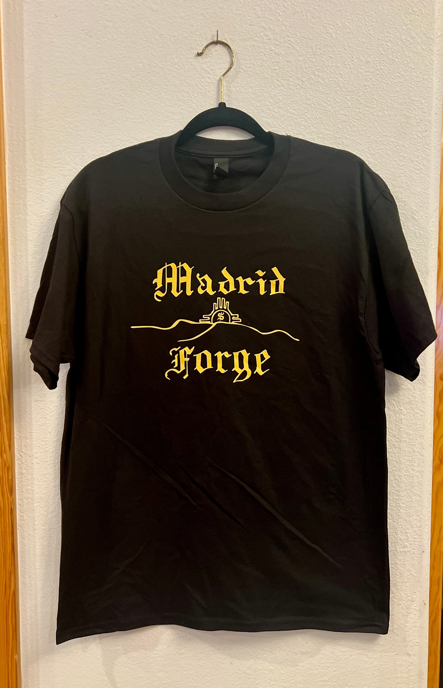 Black Madrid Forge Logo Shirt