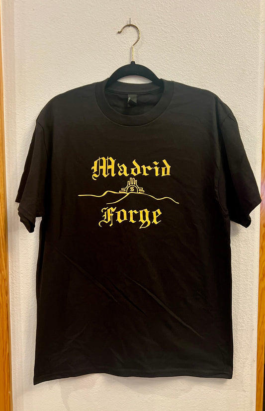 Black Madrid Forge Logo Shirt