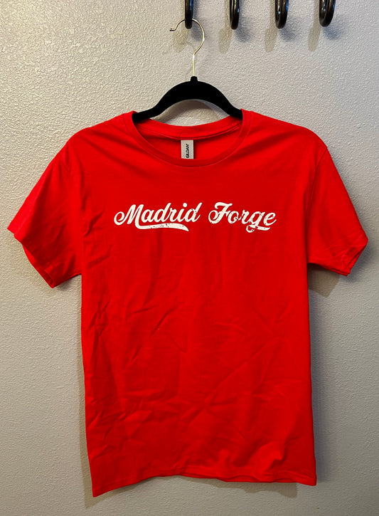Red Madrid Forge Cotton T - Shirt